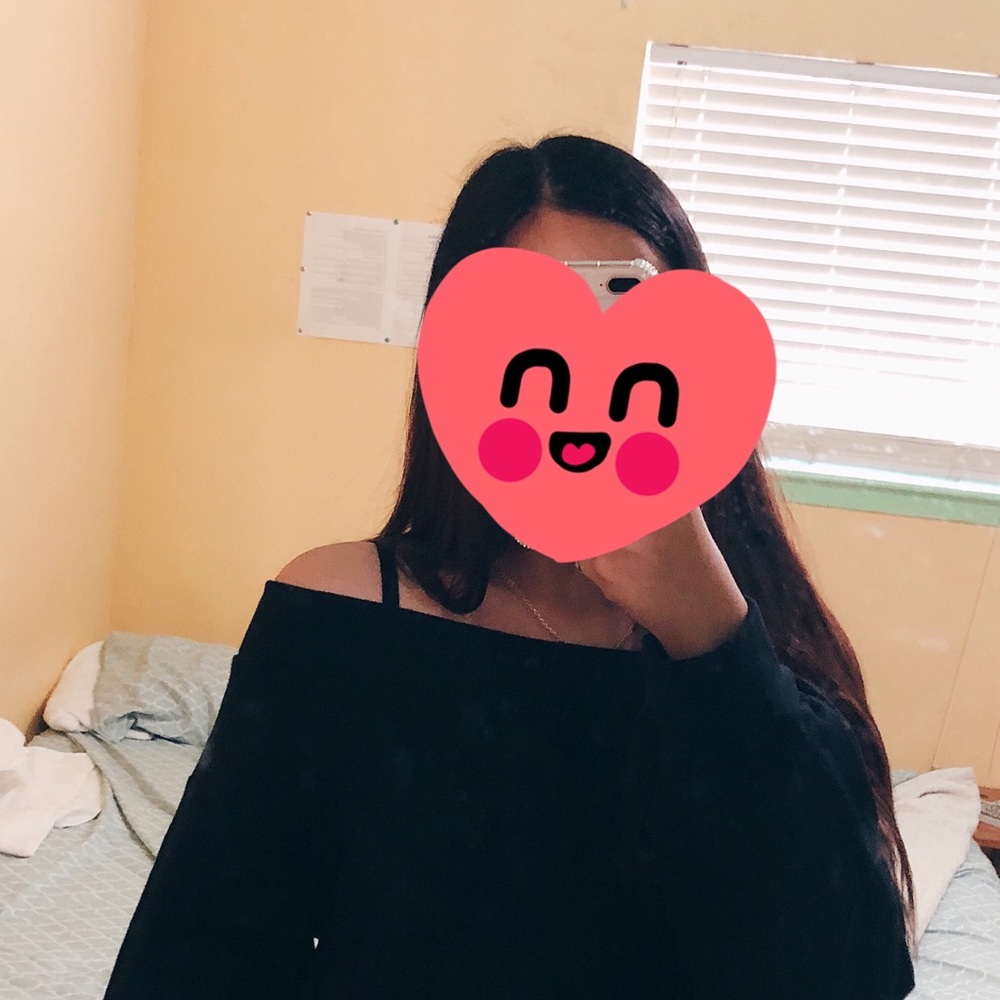 Off The Shoulder Sweatshirt